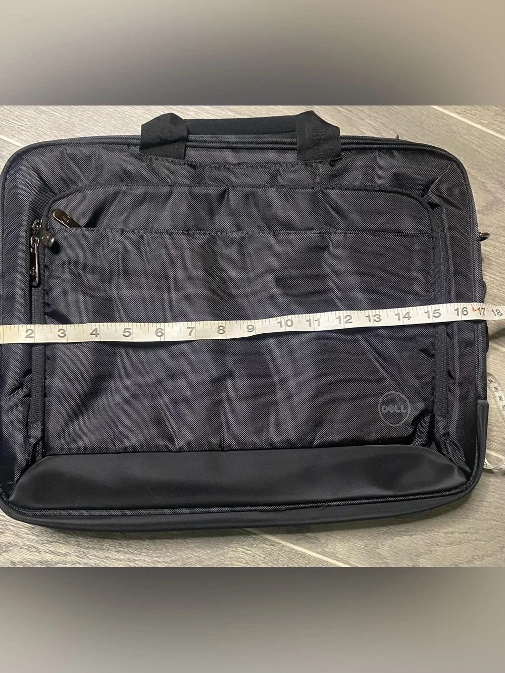 2 Dell Black Laptop Messenger Briefcase with Front Organizer